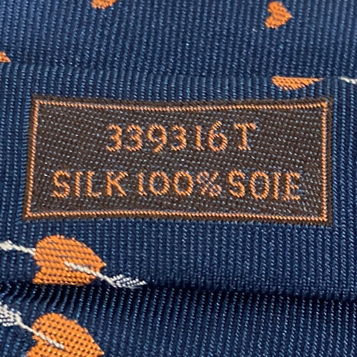 HERMES 【フロム・エルメス・ウィズ・ラブ】シルクネクタイ339316T 古着・中古-5枚目のアイテム画像