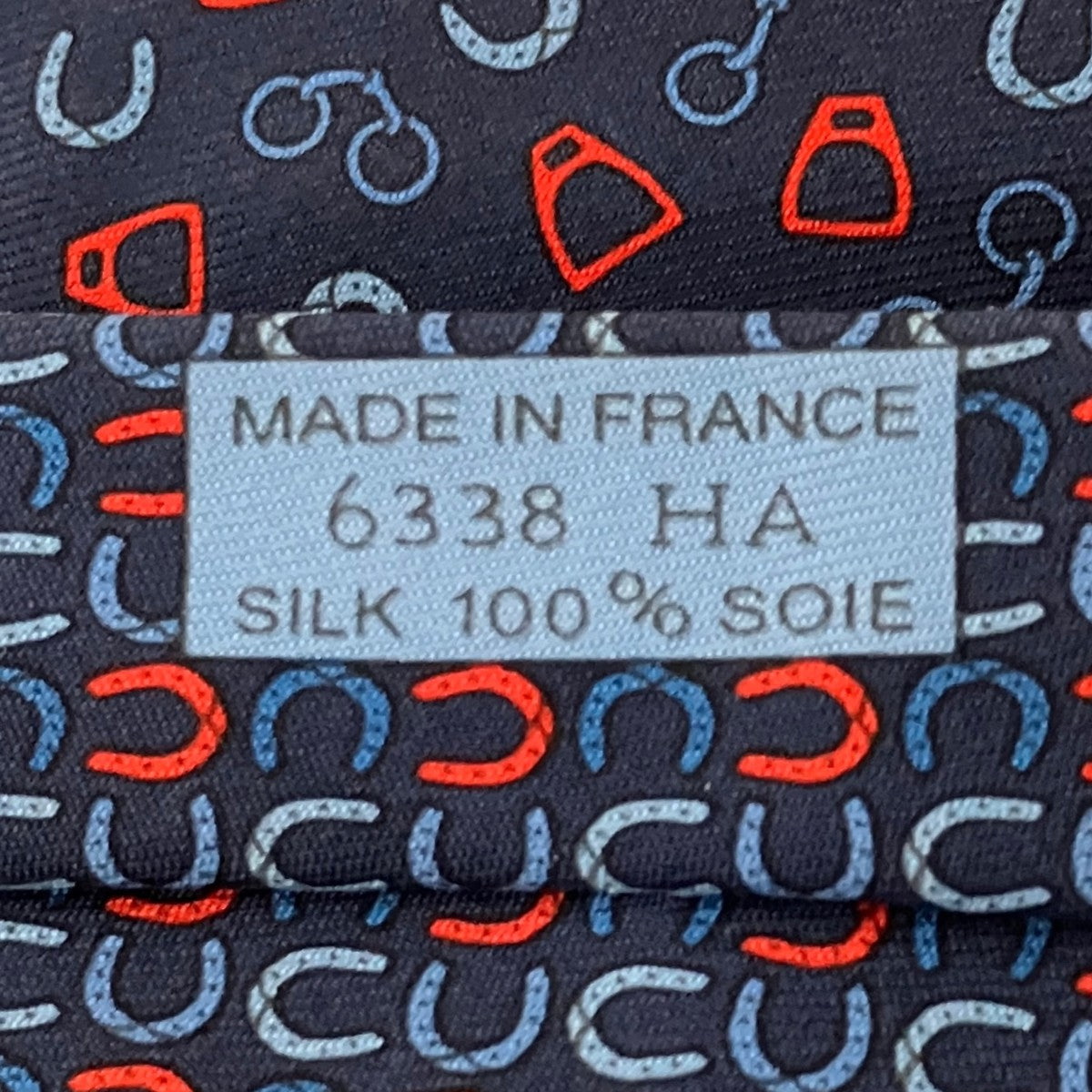 HERMES 【フェール・ラッキー】シルクネクタイ6338HA 古着・中古-5枚目のアイテム画像