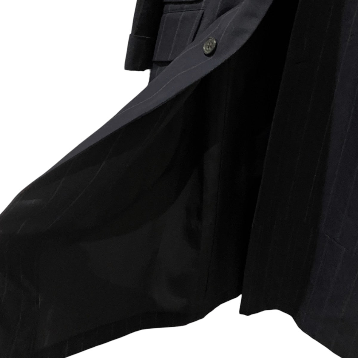 Yohji Yamamoto pour homme ストライプコートHU-C10-161 古着・中古-4枚目のアイテム画像