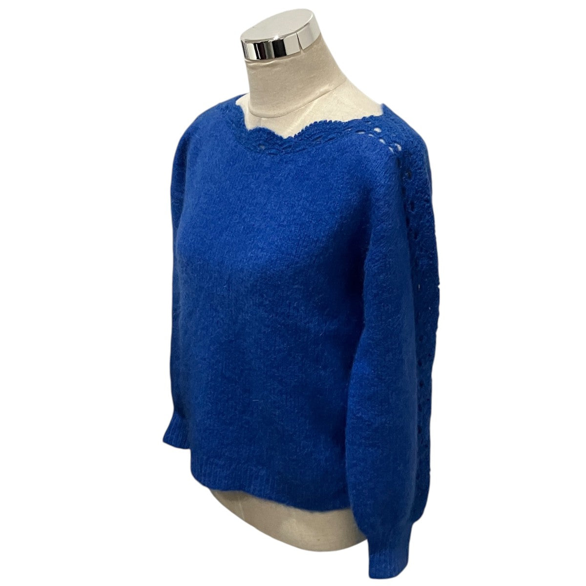 LA MAILLE SEZANE モヘヤニットセーターS232PUL067B 古着・中古-2枚目のアイテム画像