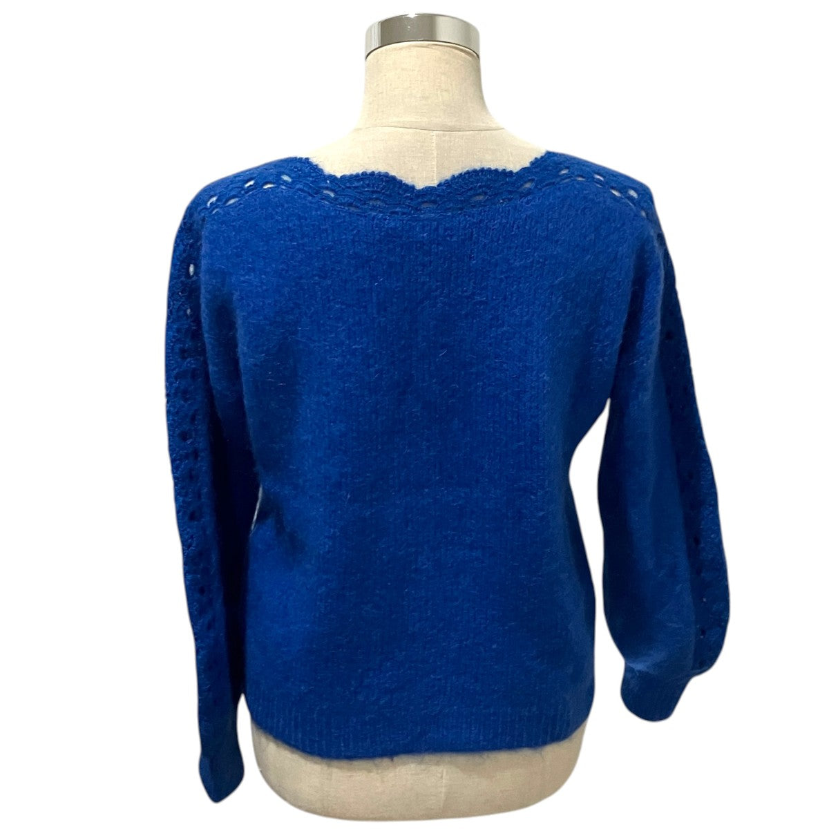 LA MAILLE SEZANE モヘヤニットセーターS232PUL067B 古着・中古-3枚目のアイテム画像