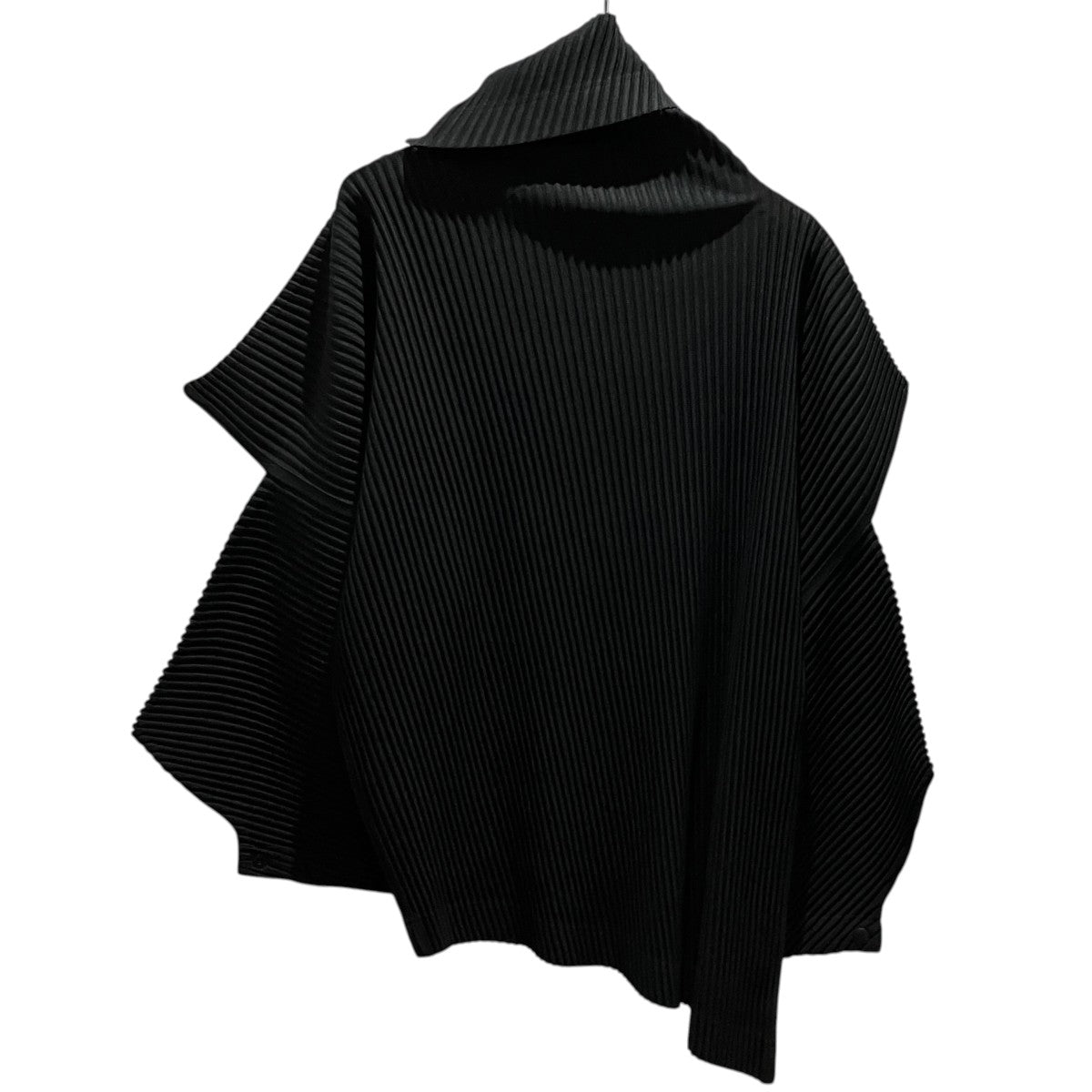 HOMME PLISSE ISSEY MIYAKE 変形プリーツシャツHP58-JK306 古着・中古-2枚目のアイテム画像