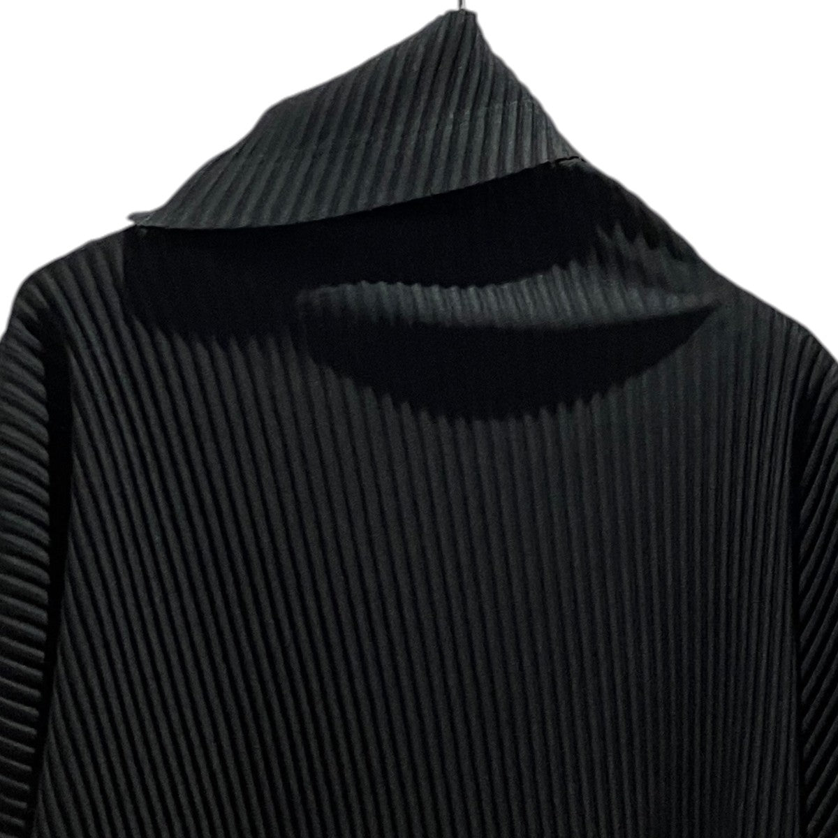 HOMME PLISSE ISSEY MIYAKE 変形プリーツシャツHP58-JK306 古着・中古-3枚目のアイテム画像