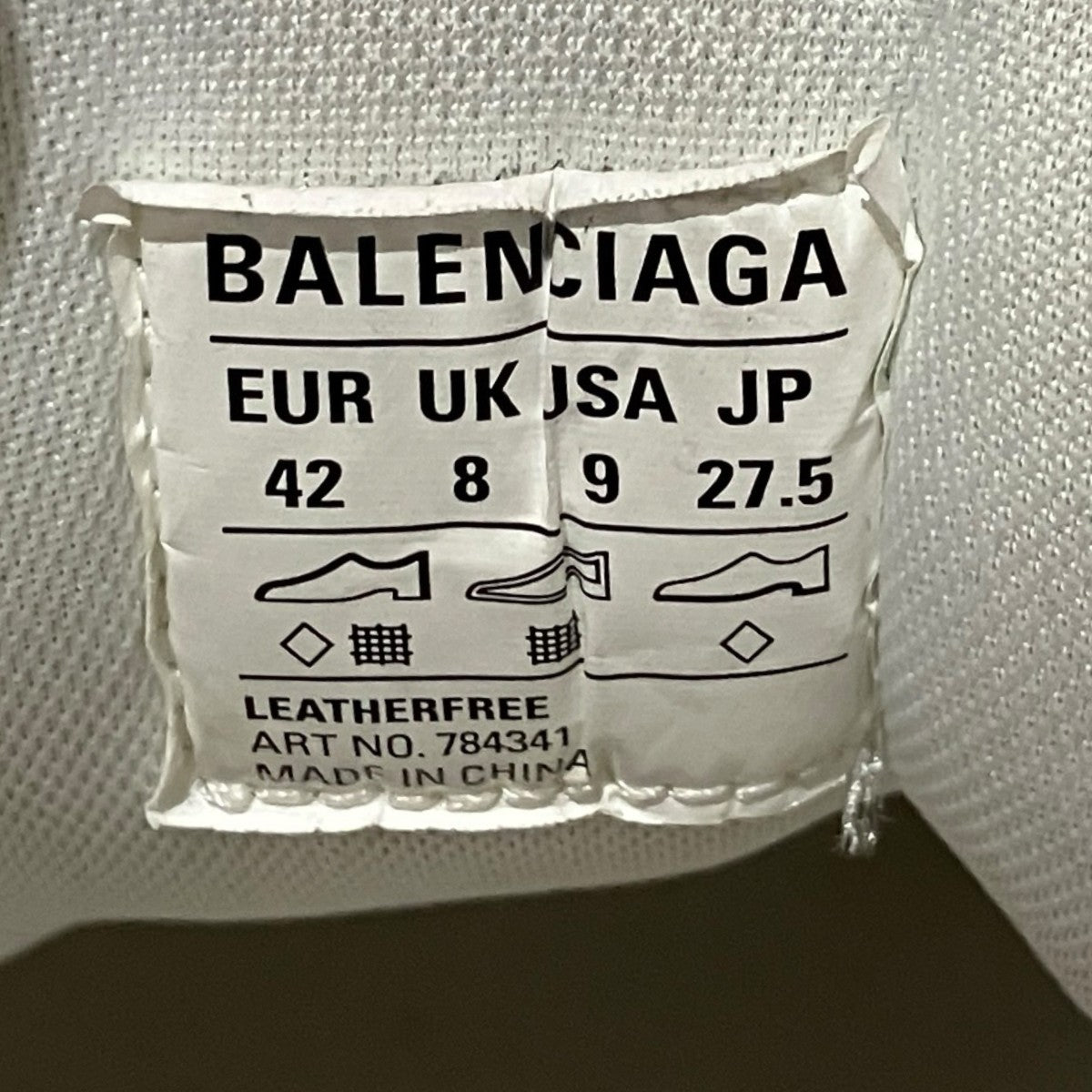 BALENCIAGA 【Cargo】ローカットスニーカー784341 古着・中古-9枚目のアイテム画像
