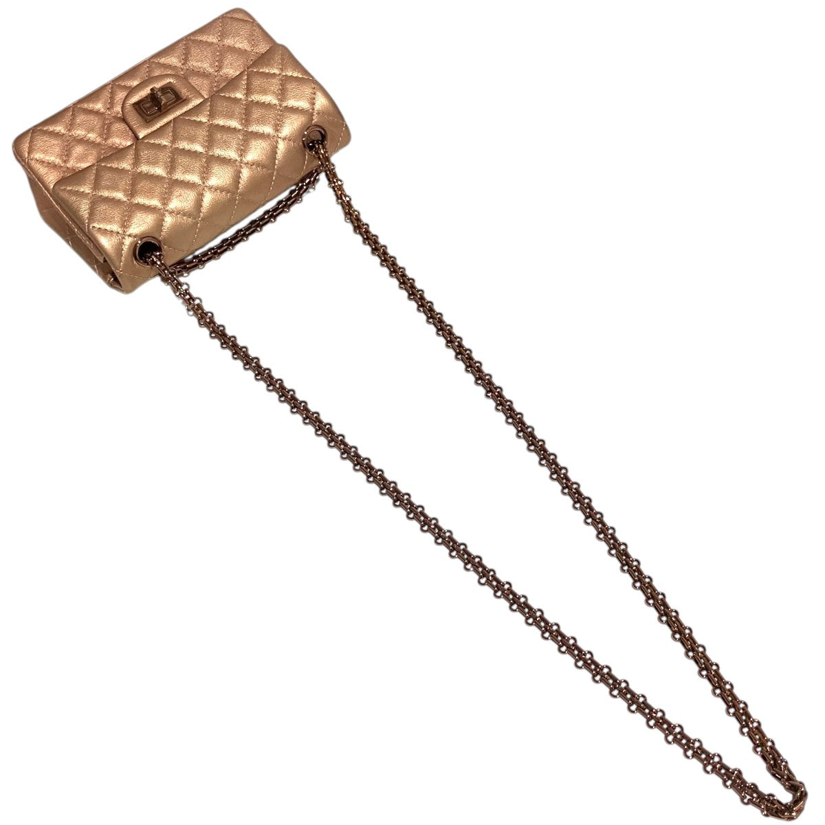 CHANEL 【2．55】チェーンショルダーバッグ 古着・中古-5枚目のアイテム画像