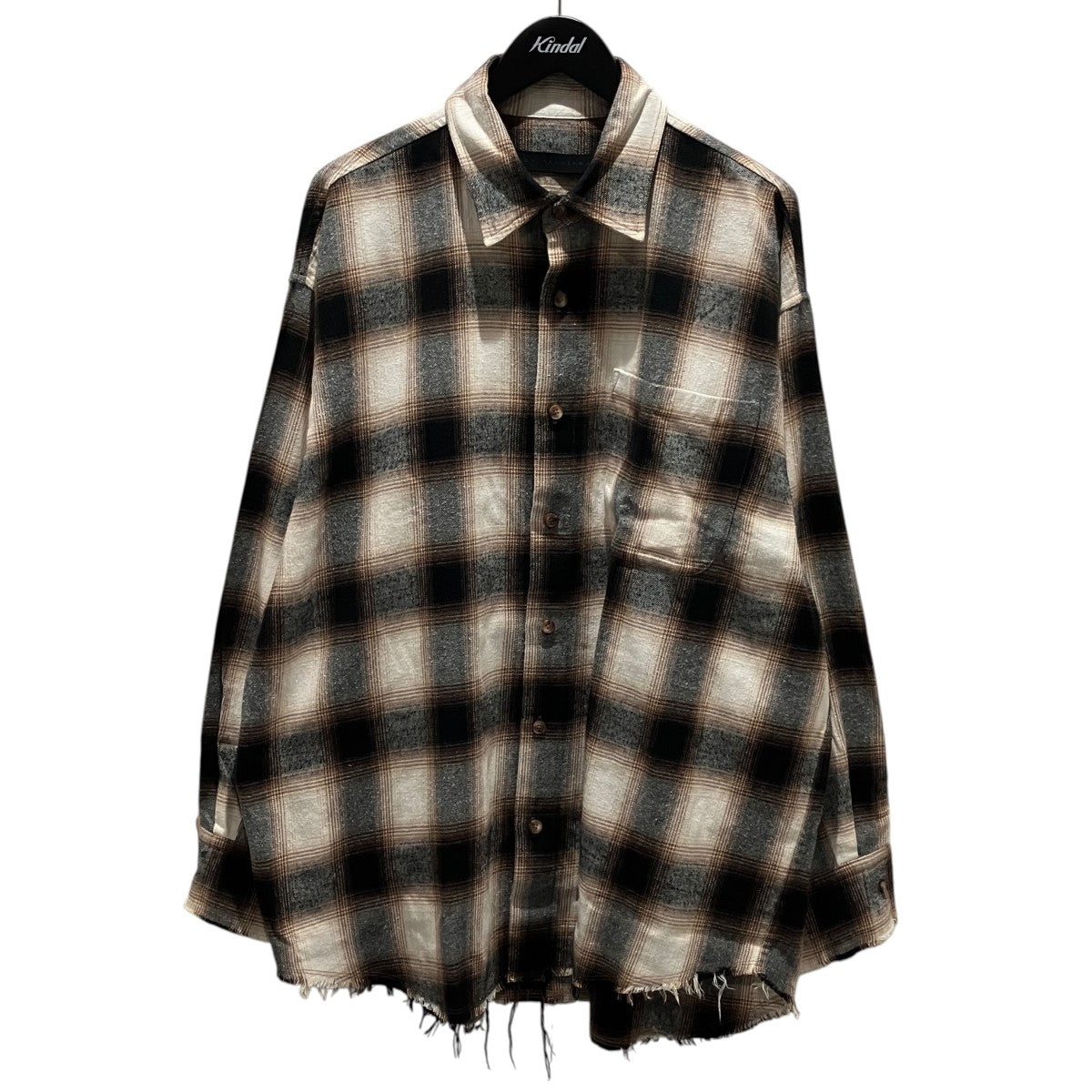 JUN NAKAYAMA 【CROSS SHIRTS】チェックシャツJN-FW25-024 古着・中古-1枚目のアイテム画像