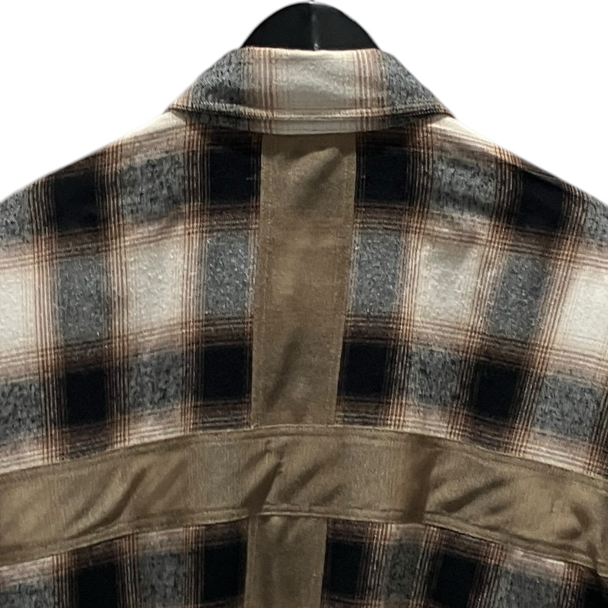 JUN NAKAYAMA 【CROSS SHIRTS】チェックシャツJN-FW25-024 古着・中古-3枚目のアイテム画像