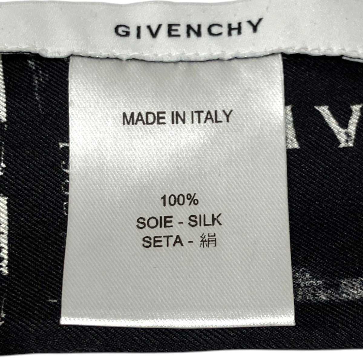 GIVENCHY シルクスカーフ 古着・中古-5枚目のアイテム画像