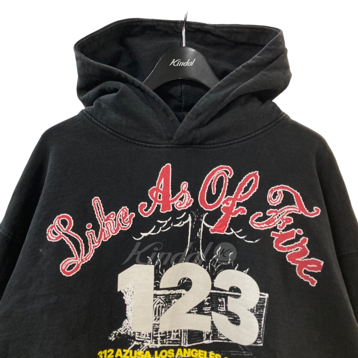 「AZUSA STREET HOODIE」プルオーバーパーカー