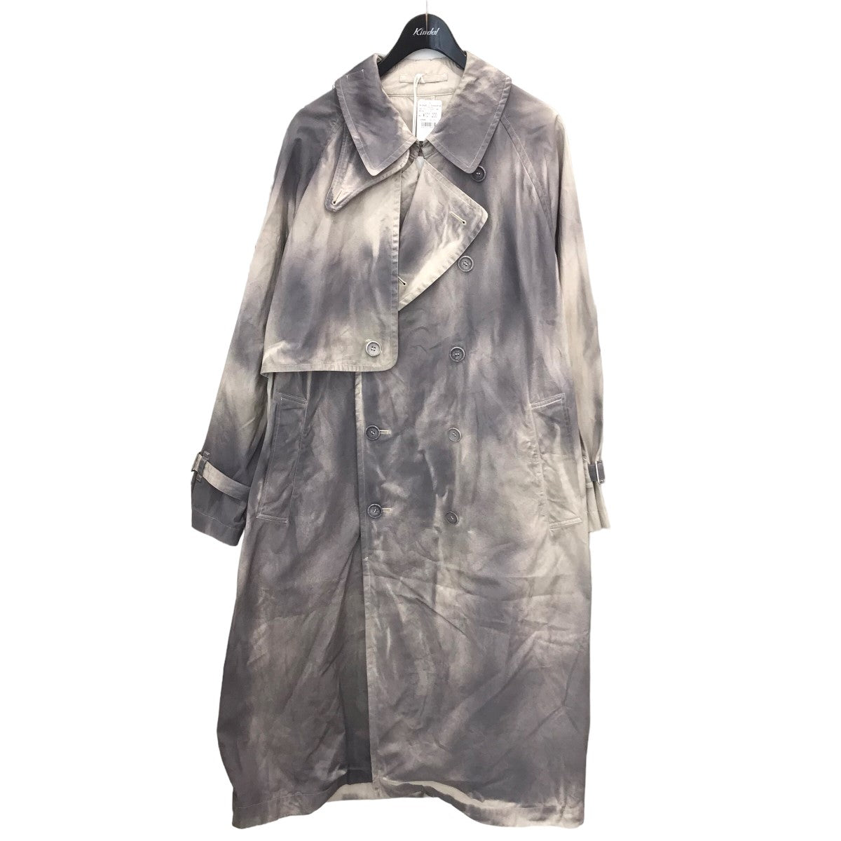 23SS「SPRAY PRINTED TRENCH SP」 加工ステンカラーコート