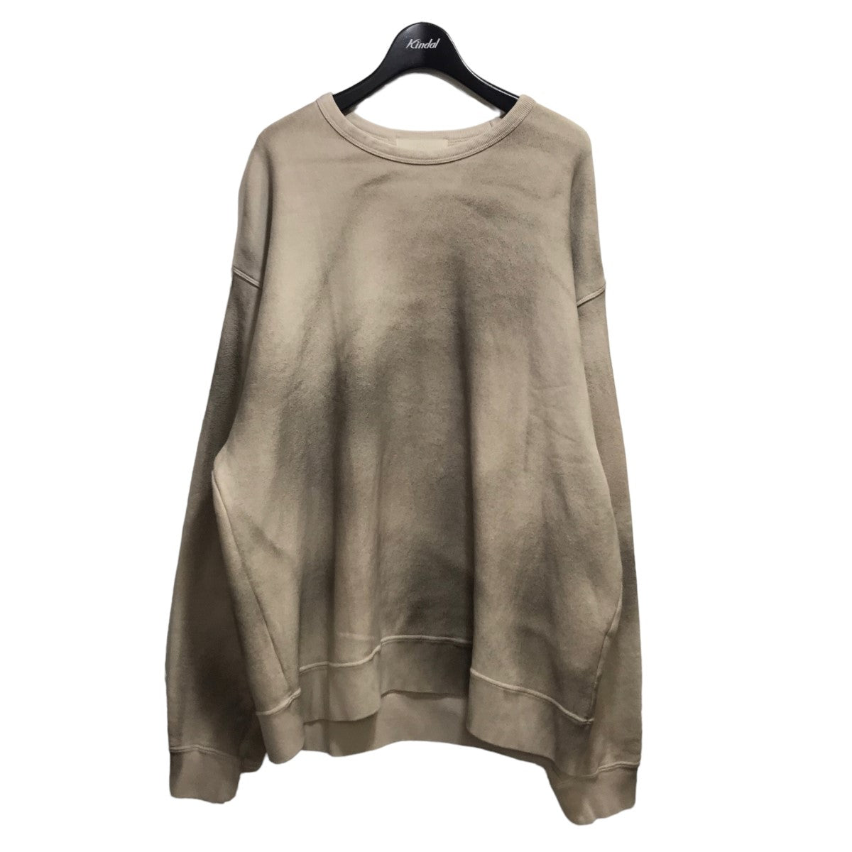 ×吾亦紅 23SS 「GARMENT DYE YOKE SWEAT SHIRT SP」