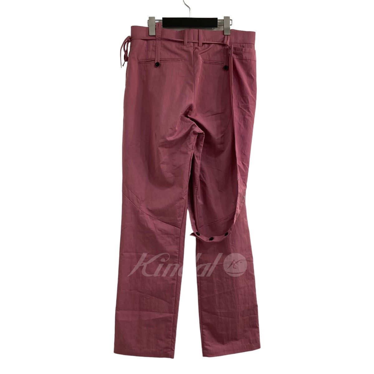 Kiko Kostadinov(キココスタディノフ) 21AW「DOREST APRON TROUSERS」コットンナイロンパンツ