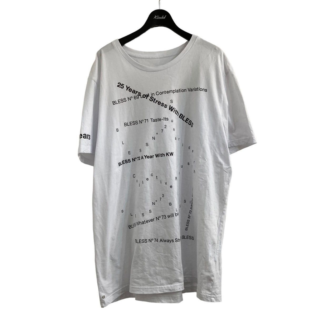 BLESS(ブレス) 「Multicollection IV T-shirt」プリントTシャツ ホワイト サイズ 14｜【公式】カインドオルオンライン  ブランド古着・中古通販【kindal】
