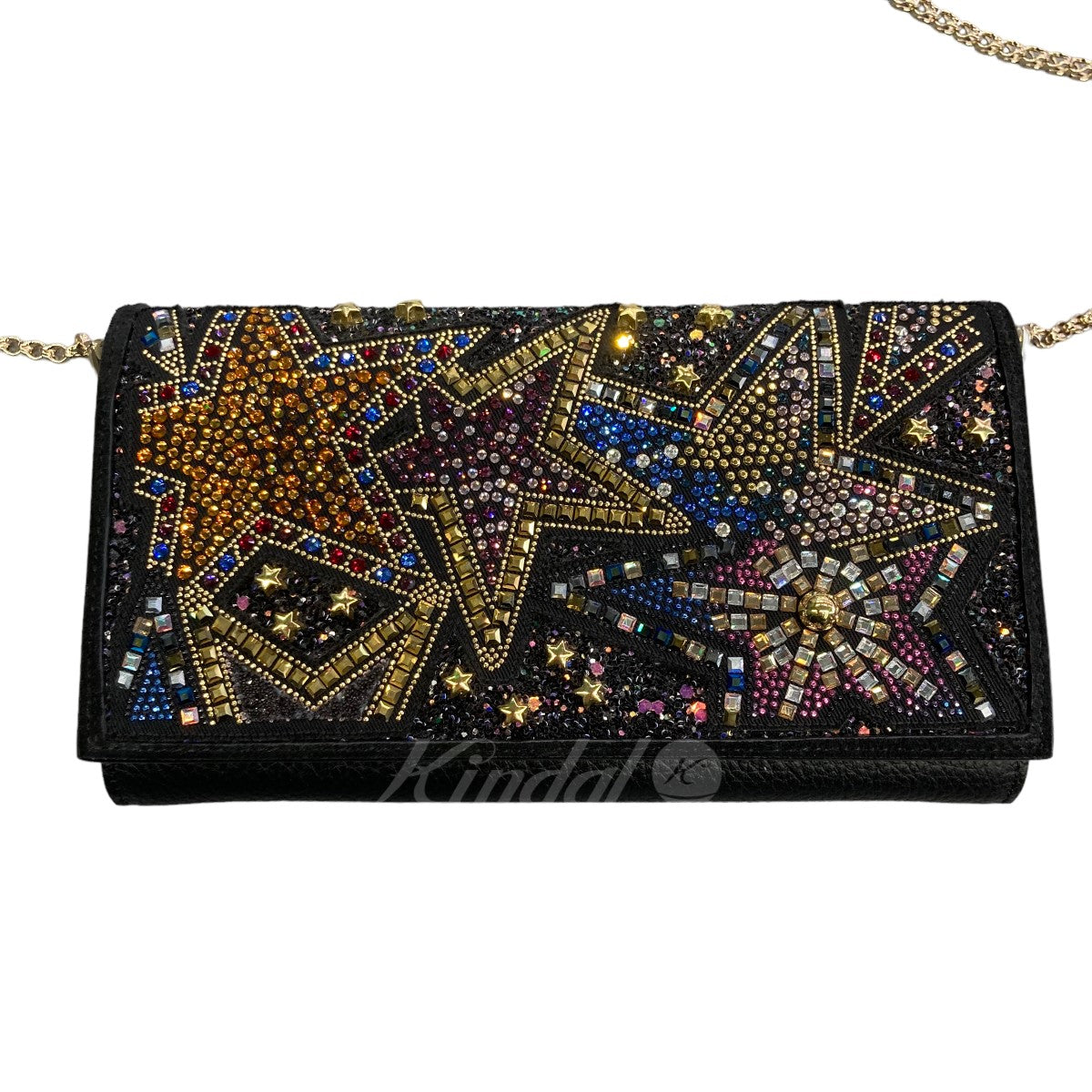 CHRISTIAN LOUBOUTIN(クリスチャンルブタン) 「w boudoir chain wallet