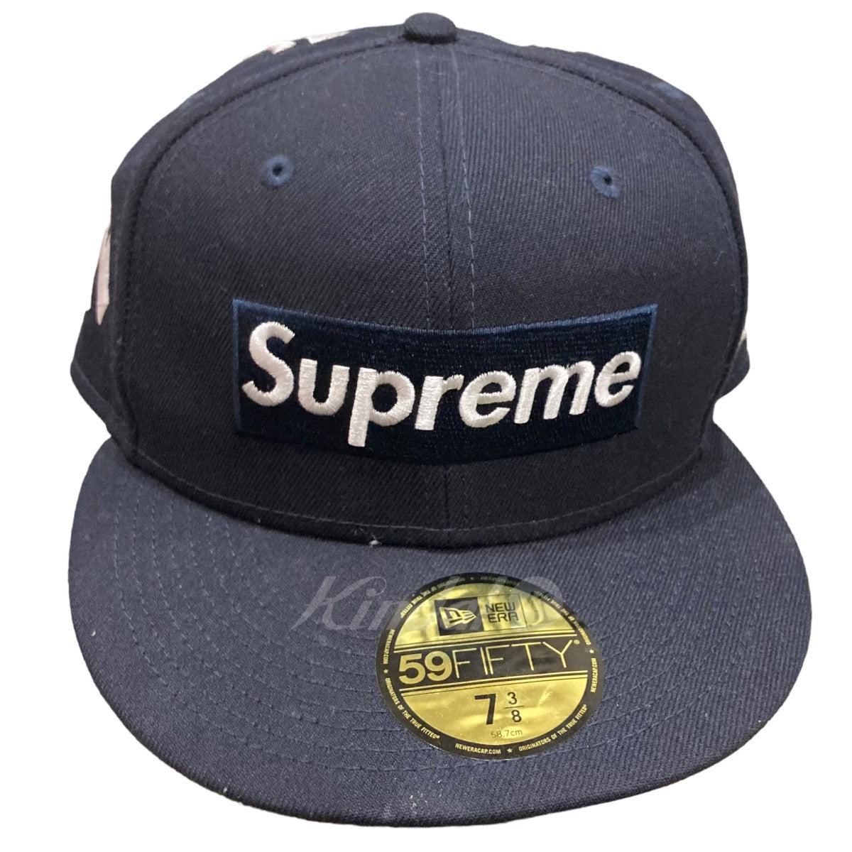 SUPREME×NEW ERA 「Box New York Yankees Logo Cap」バックヤンキース