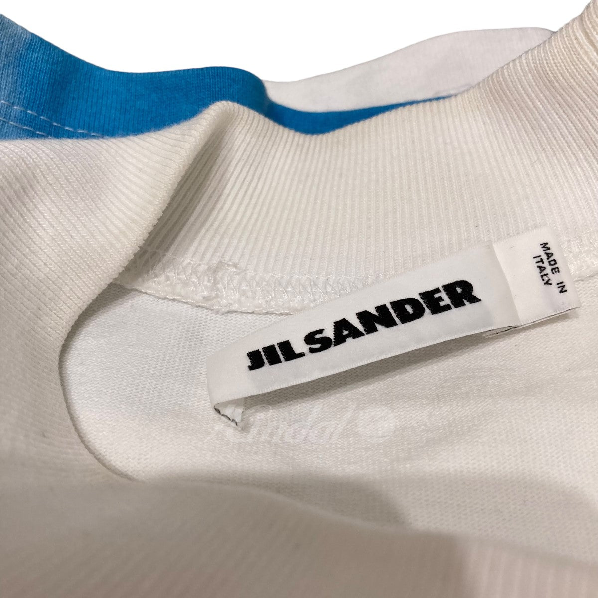 JIL SANDER(ジルサンダー) 19SS オーバーサイズプリントTシャツ JSUO707034 ホワイト サイズ  15｜【公式】カインドオルオンライン ブランド古着・中古通販【kindal】