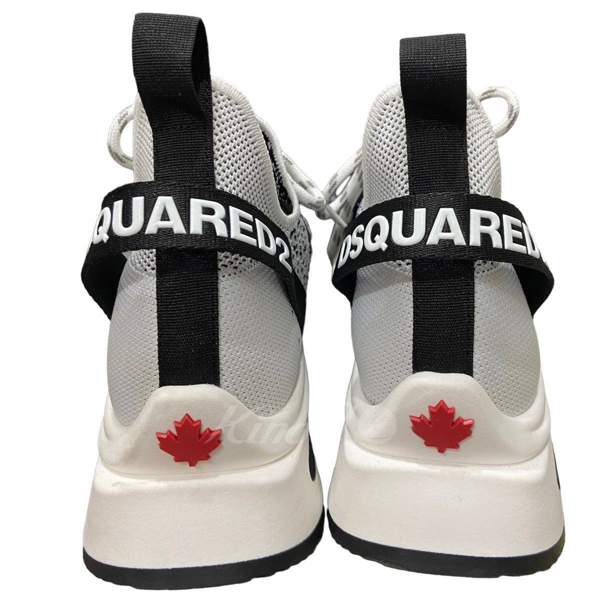 DSQUARED2(ディースクエアード) 「 RUN DS2 SNEAKERS」ニット素材 ...