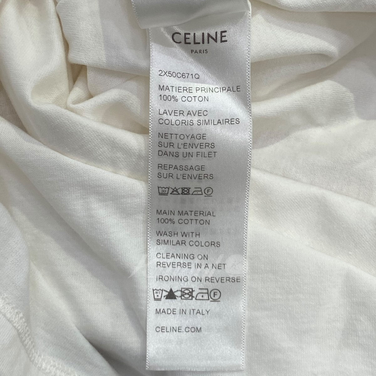 CELINE(セリーヌ) 22SS スタッズロゴTシャツ
