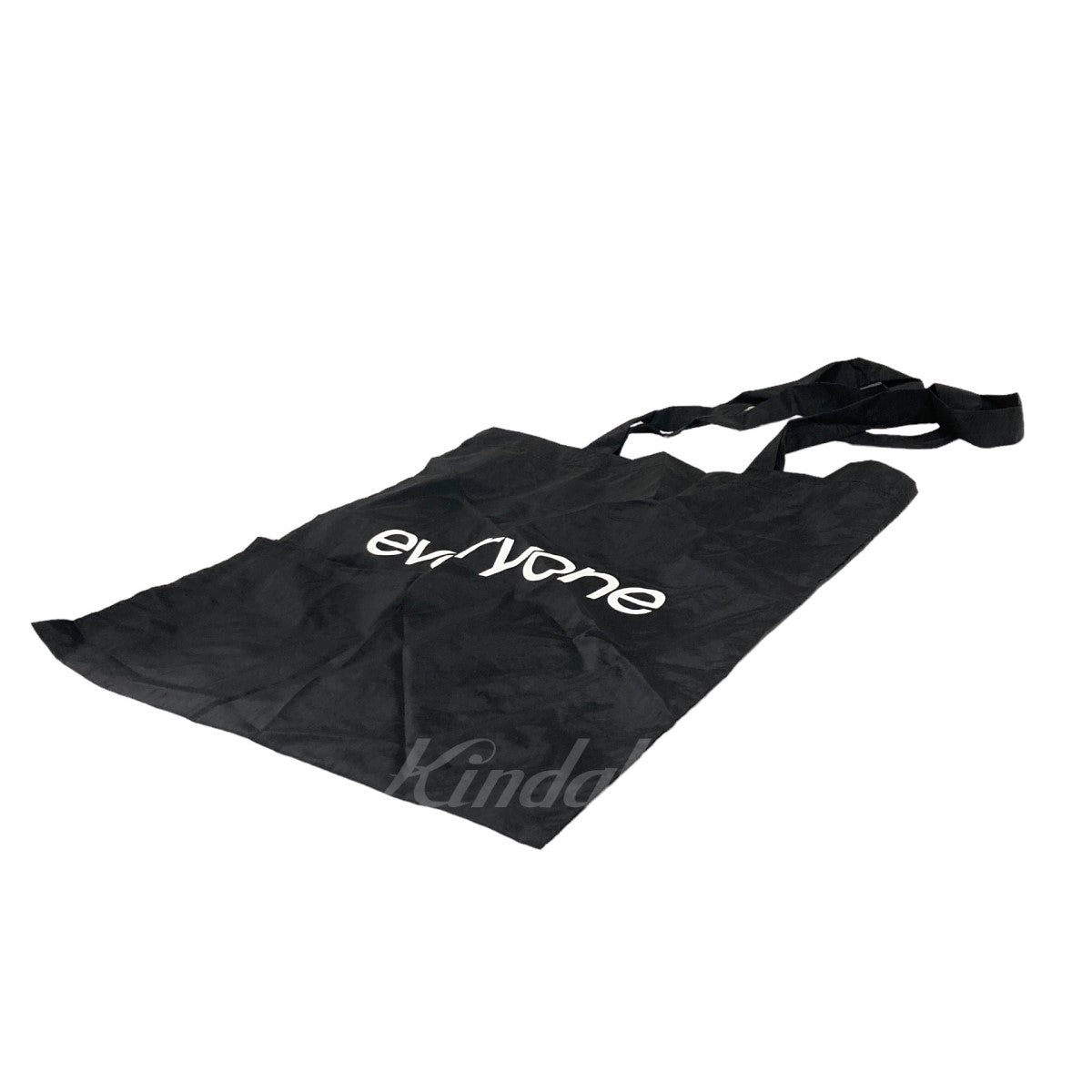 everyone(エブリワン) nylon logo tote bag トートバッグ ブラック