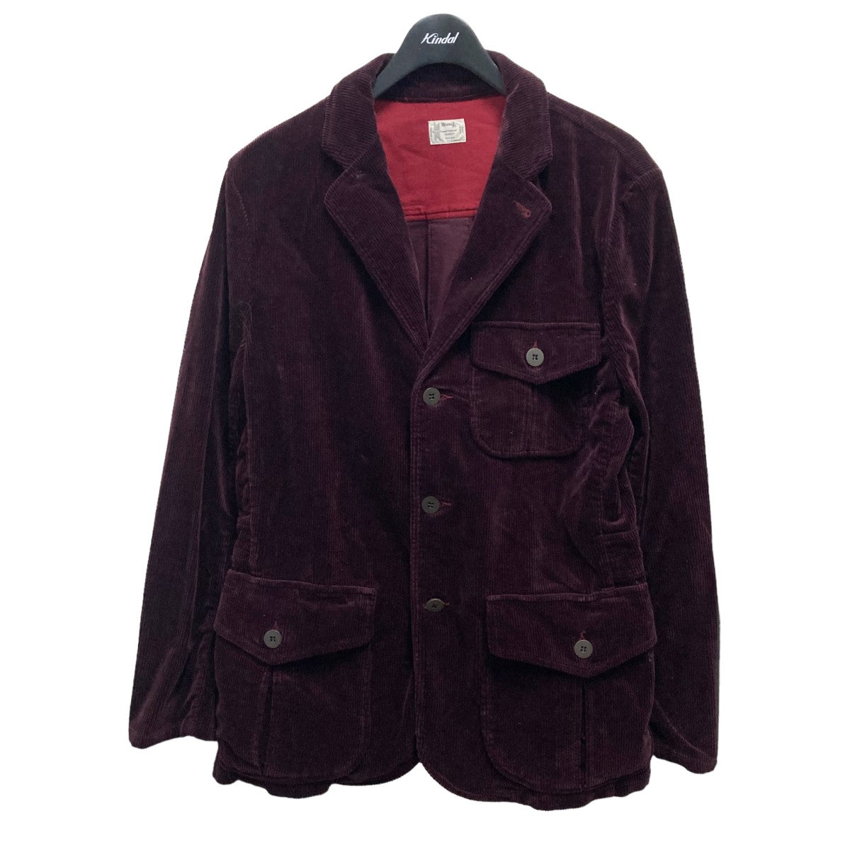 3 BUTTON CORDUROY JACKET  9020AW-ST-JC01