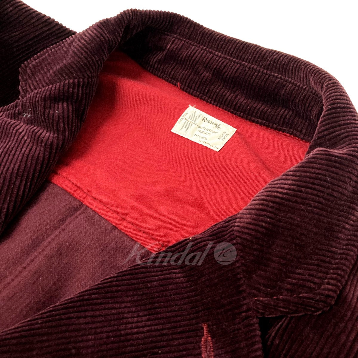 3 BUTTON CORDUROY JACKET  9020AW-ST-JC01