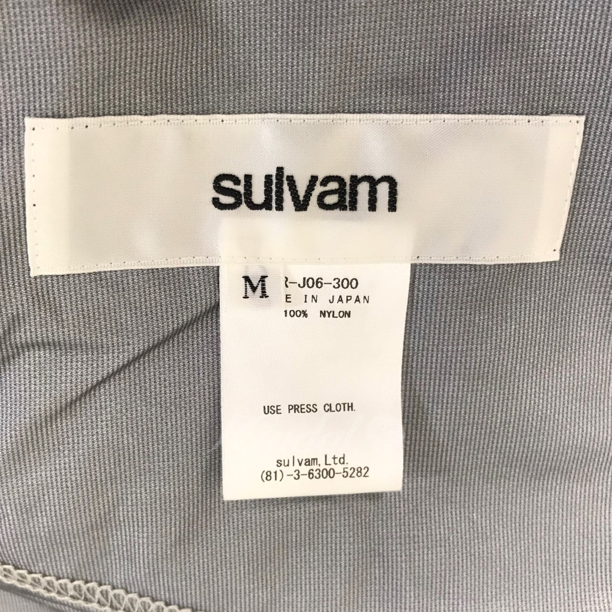 sulvam(サルバム) ｢Cutting Short Blouson｣カッティングショート ...