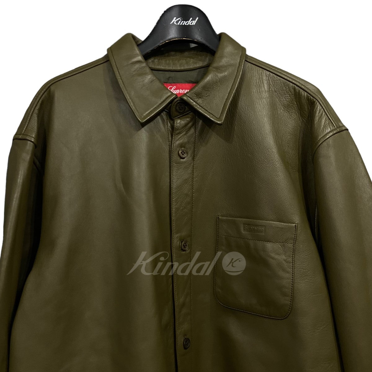 SUPREME(シュプリーム) 21AW 「Leather Shirt」レザーシャツ