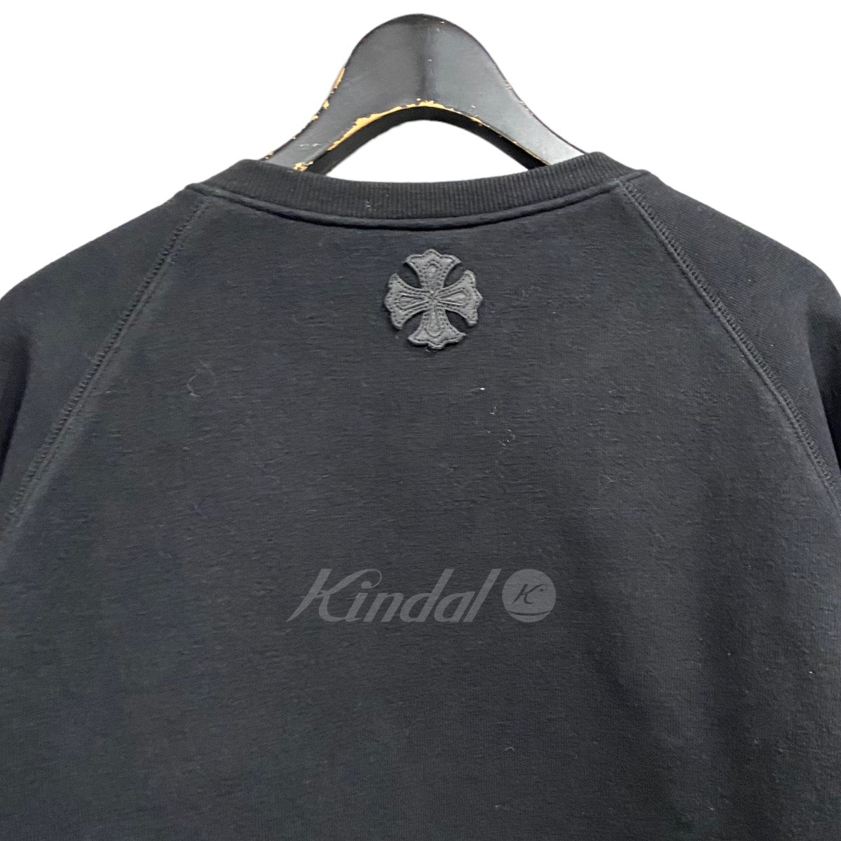 CHROME HEARTS(クロムハーツ) 「Y Not Crewneck SWEAT」レザークロスパッチスウェット