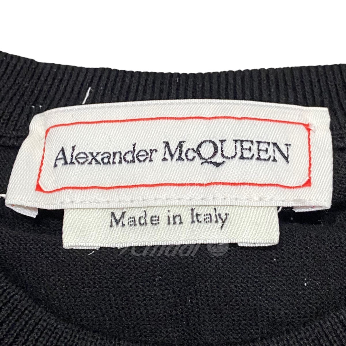 ALEXANDER McQUEEN(アレキサンダーマックイーン) ニットセーター 694963 ブラック サイズ L｜【公式】カインドオルオンライン  ブランド古着・中古通販【kindal】