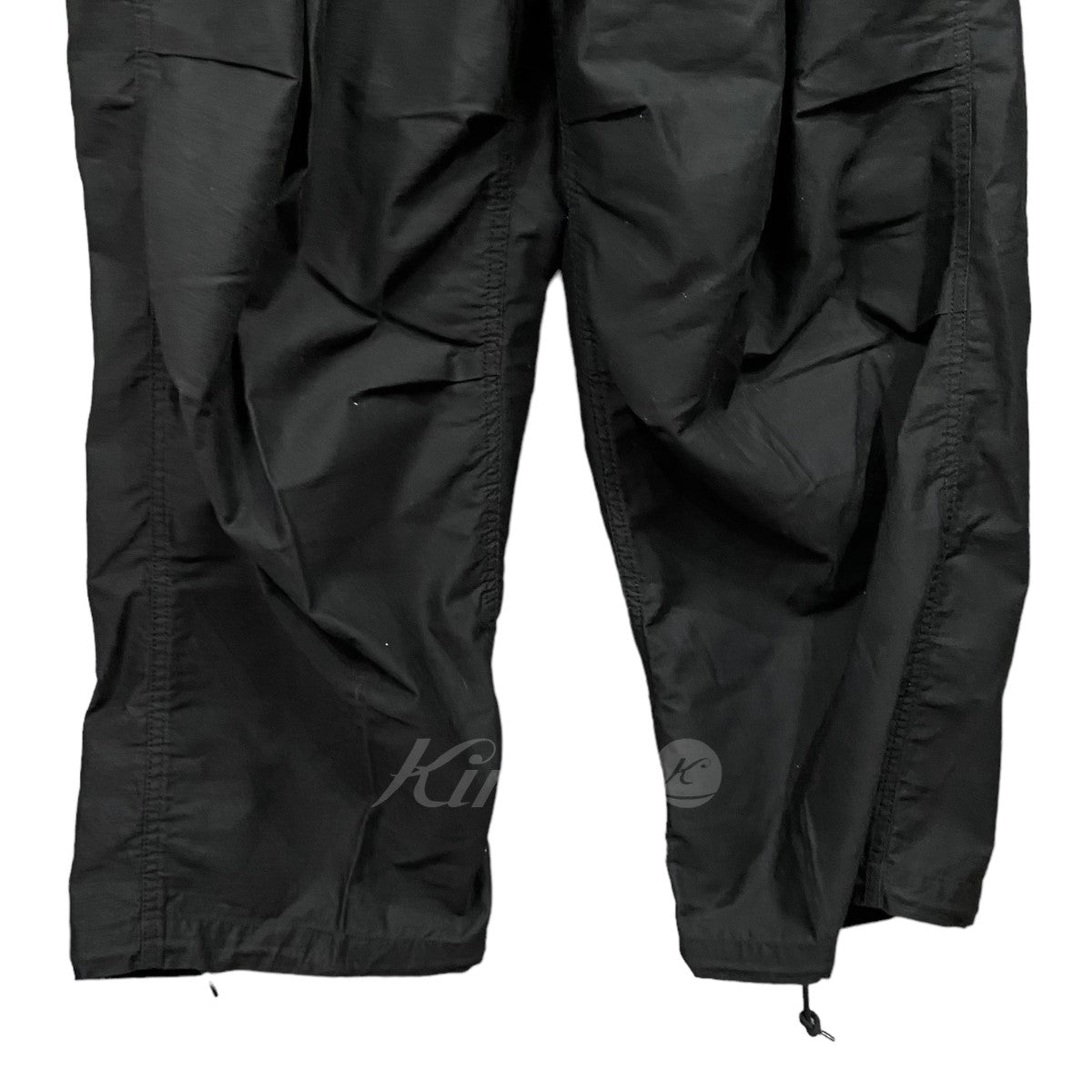 COOTIE PRODUCTIONS(クーティープロダクションズ) 22SS 「Back Satin Error Fit Utility Easy  Pants」パンツ ブラック サイズ 12｜【公式】カインドオルオンライン ブランド古着・中古通販【kindal】