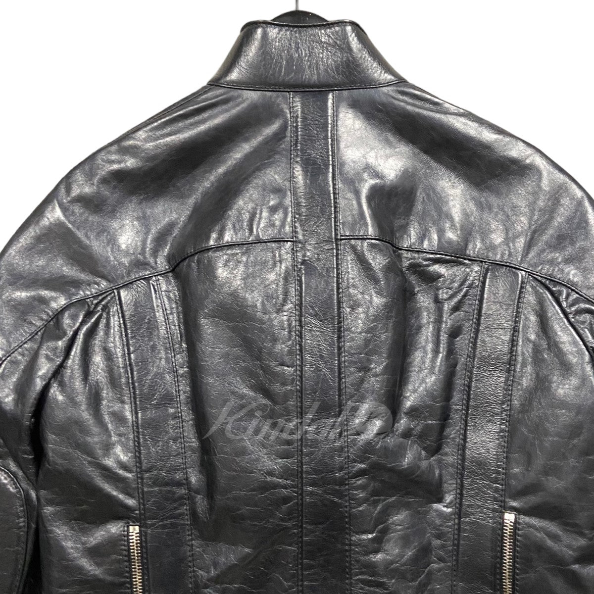 PETER DO(ピータードゥ) 「Biker jacket」バイカージャケット ブラック 