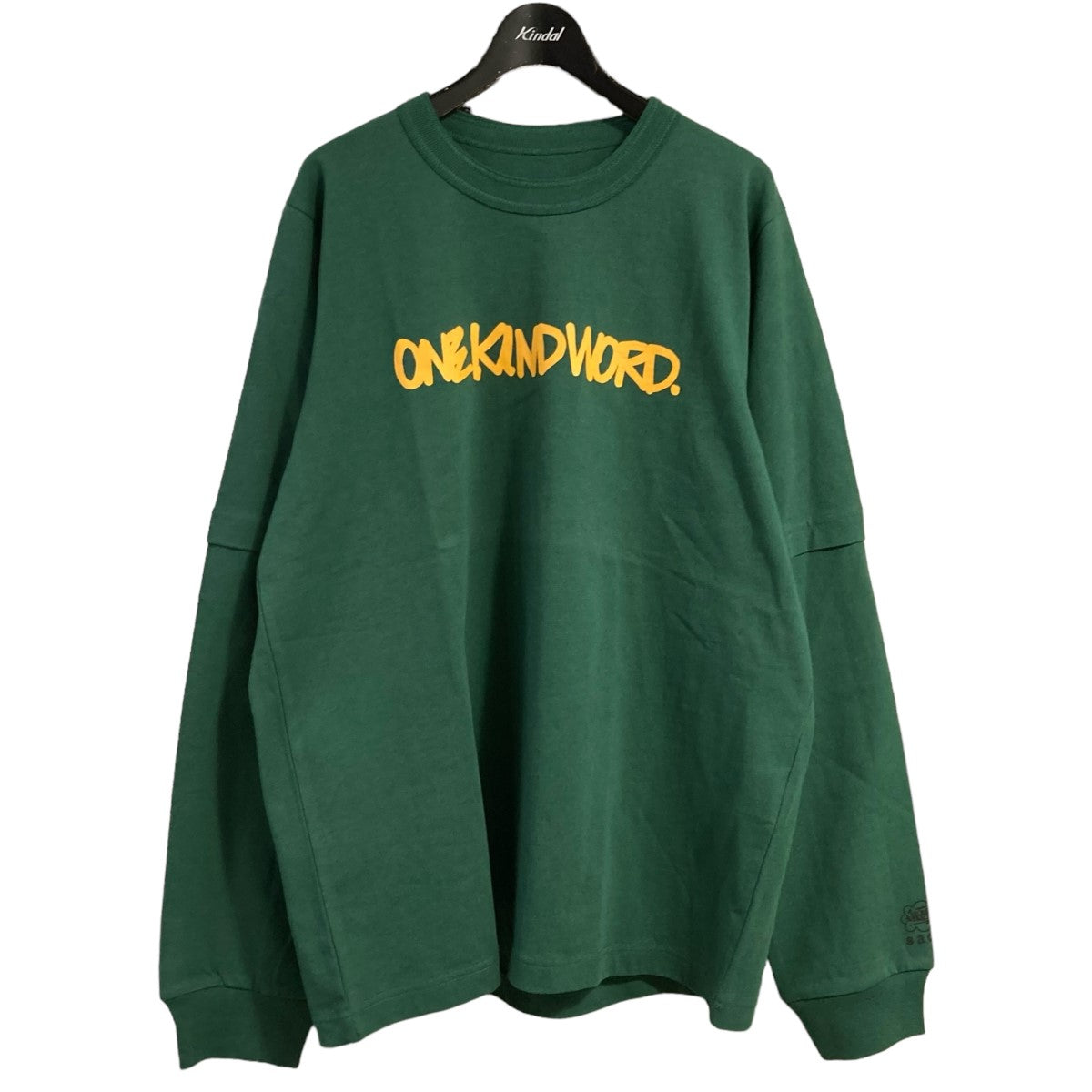 sacai(サカイ) 23SS 「Eric Haze ONEKINDWORD． L／S T-Shirt」長袖T