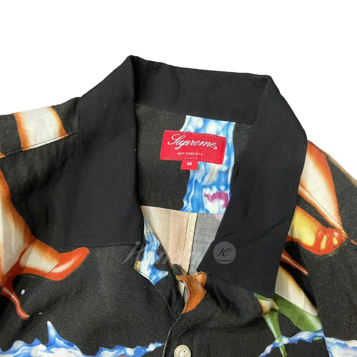SUPREME(シュプリーム) 「Heels Shirt」半袖オープンカラーレーヨンシャツ