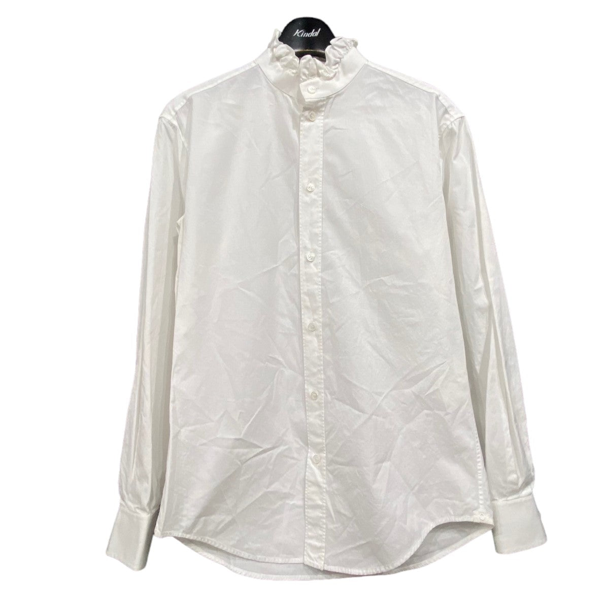 21AW 「Classic Shirt Cotton Poplin」クラシックフリルシャツ