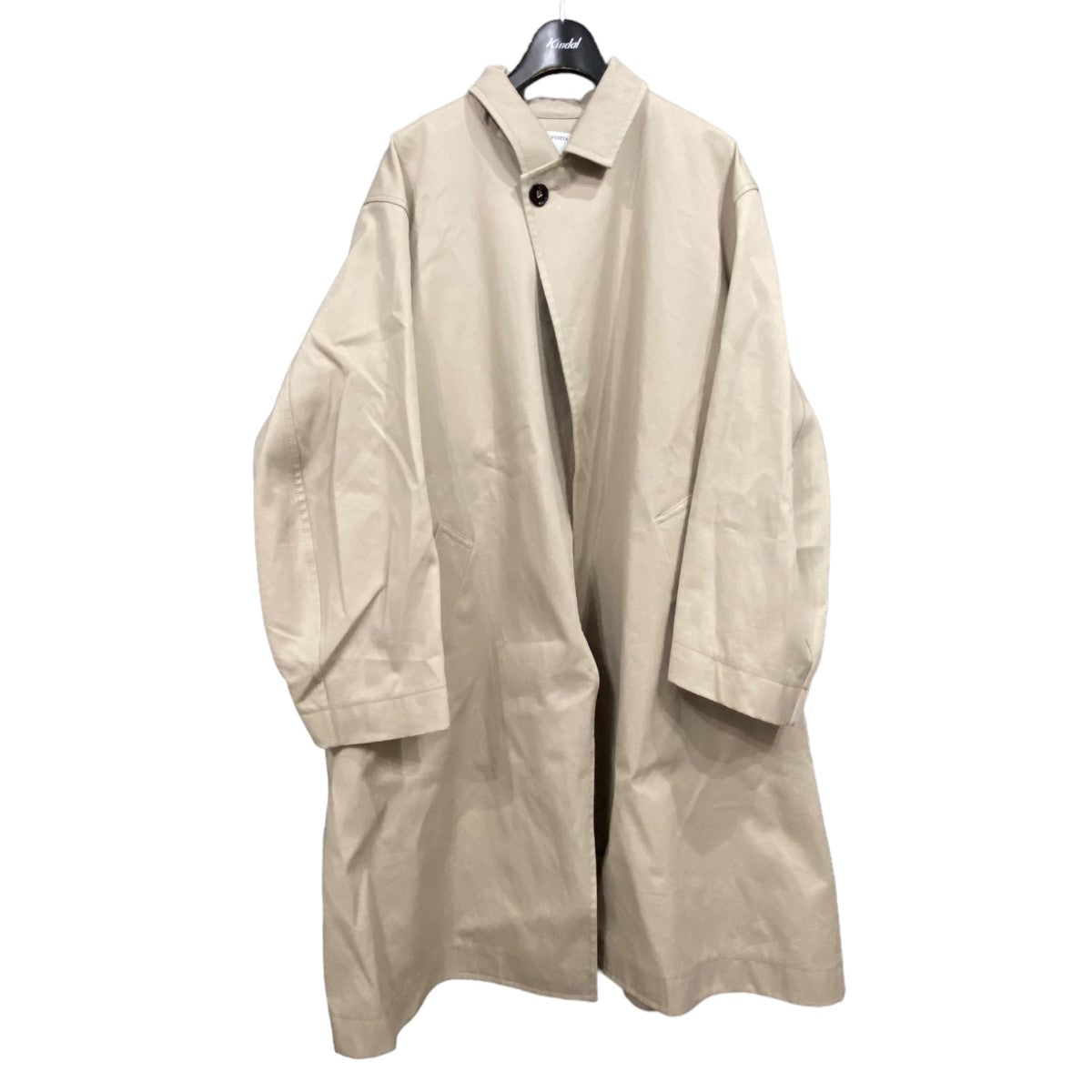 23SS 「Twill Oversized Trench Coat」コットンツイルステンカラーコート