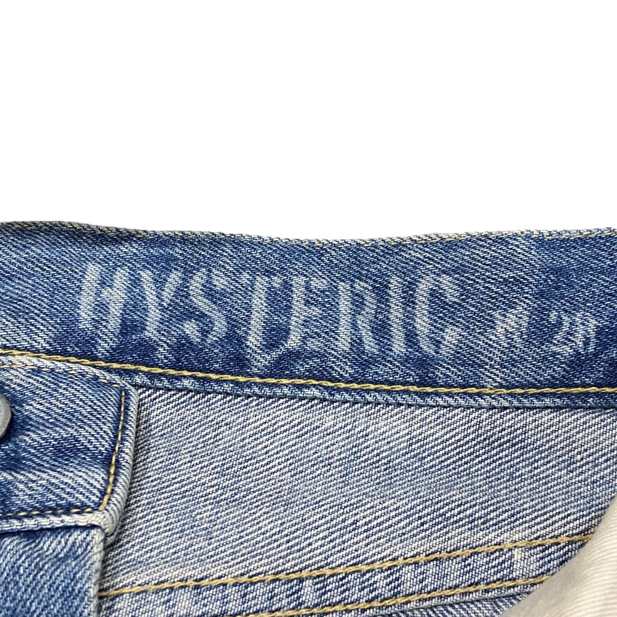 HYSTERIC GLAMOUR(ヒステリックグラマー) ダメージ加工デニムパンツ 02233AP03044 インディゴ サイズ  28｜【公式】カインドオルオンライン ブランド古着・中古通販【kindal】