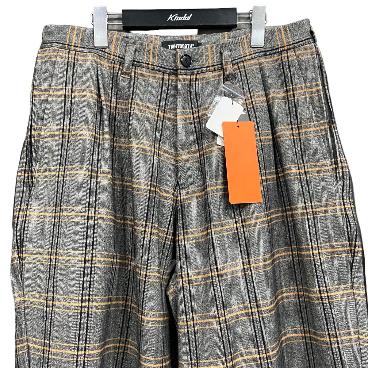 TIGHTBOOTH PRODUCTION(タイトブース) 23AW 「FORMAL PLAID BAGGY SLACKS」チェックスラックス