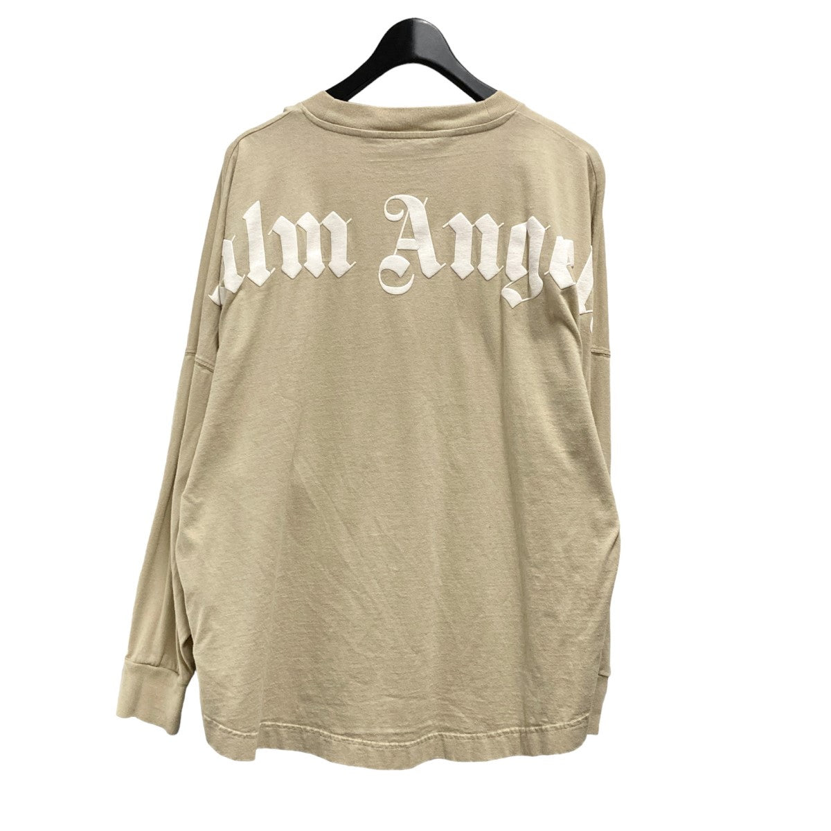 【限定SALE品質保証】Sサイズ PALM ANGELS ロゴ ロングスリーブTシャツ ロンT Tシャツ/カットソー(七分/長袖)