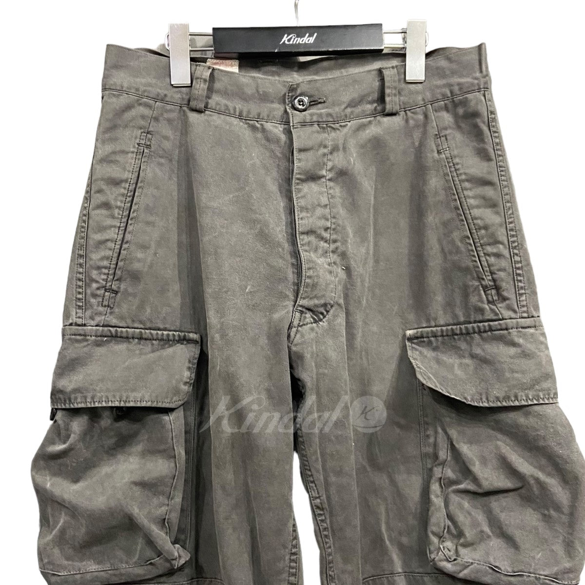 OUTIL(ウティ) 「pantalon blesle」M-47 ヘンプカーゴパンツ グレー ...