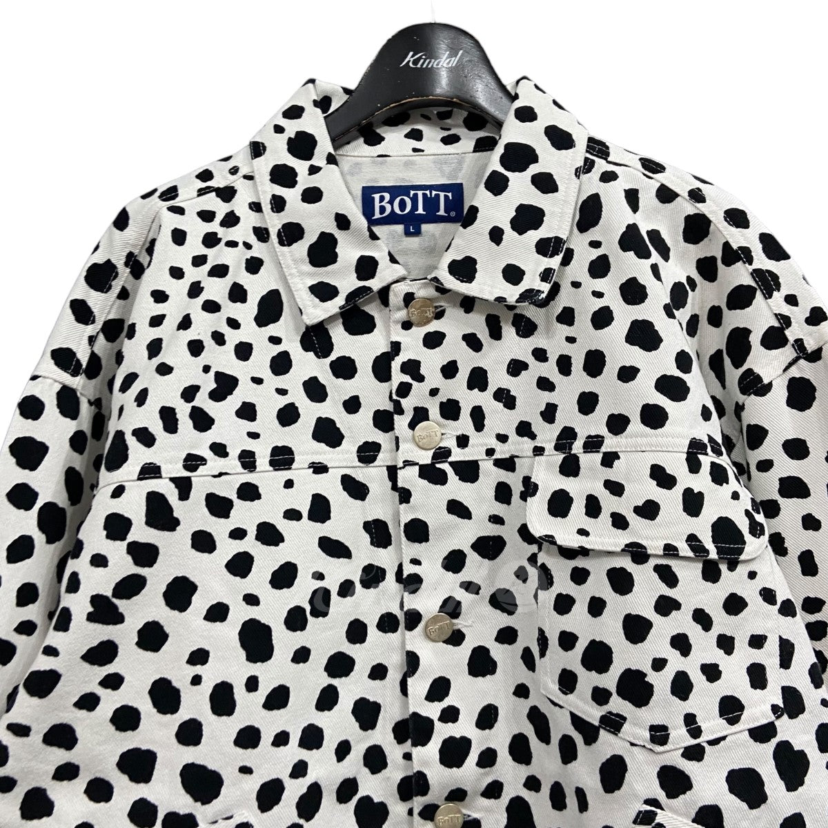 BoTT(ボット) 23SS「Dalmatian Denim Jacket」ダルメシアンジャケット