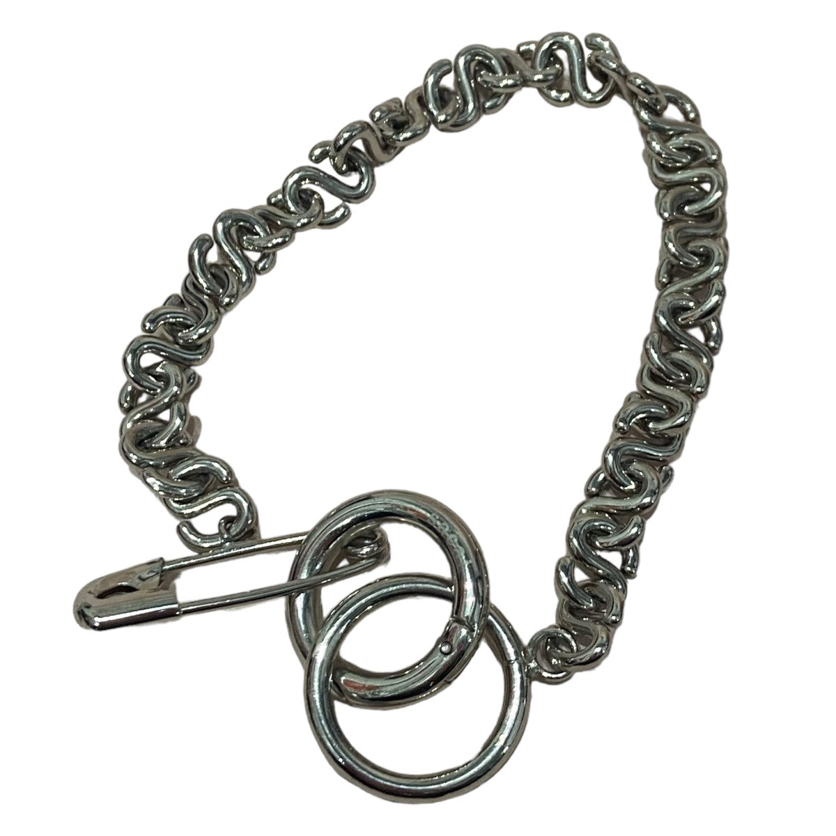 sacai(サカイ) 「S Chained Bracelet」セーフティピンブレスレット