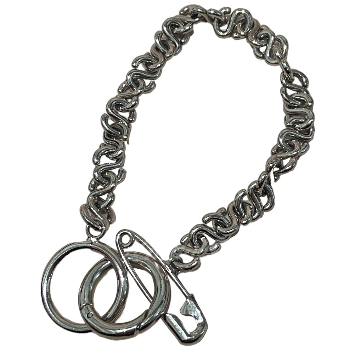 sacai(サカイ) 「S Chained Bracelet」セーフティピンブレスレット 