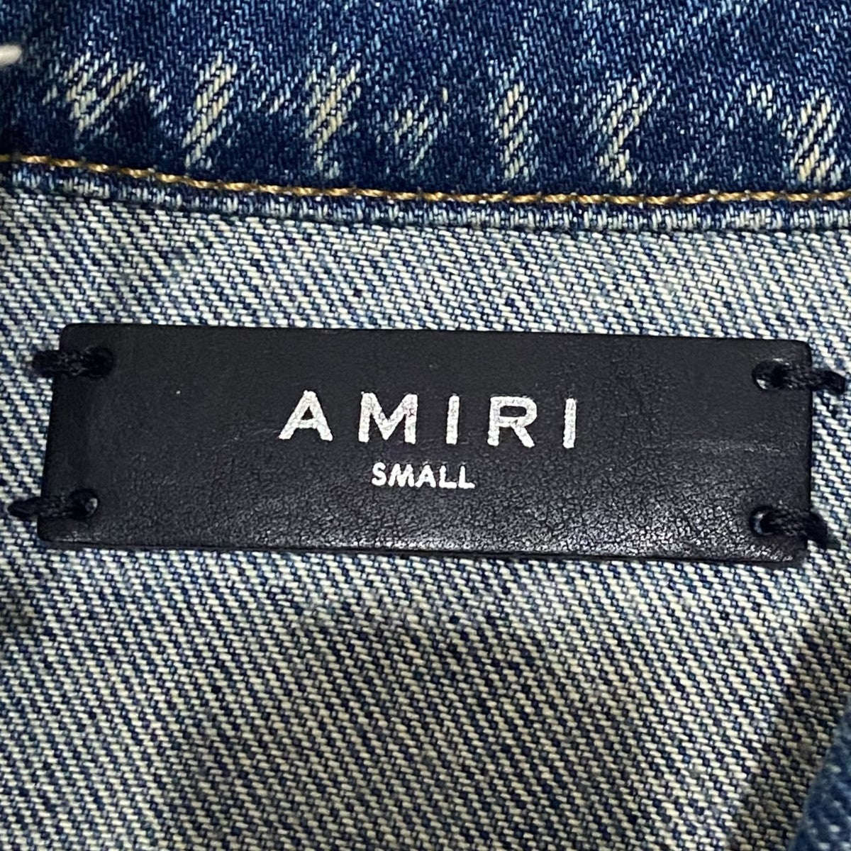 AMIRI(アミリ) ダメージデニムジャケット 01-231-05-013753 インディゴ サイズ S｜【公式】カインドオルオンライン  ブランド古着・中古通販【kindal】