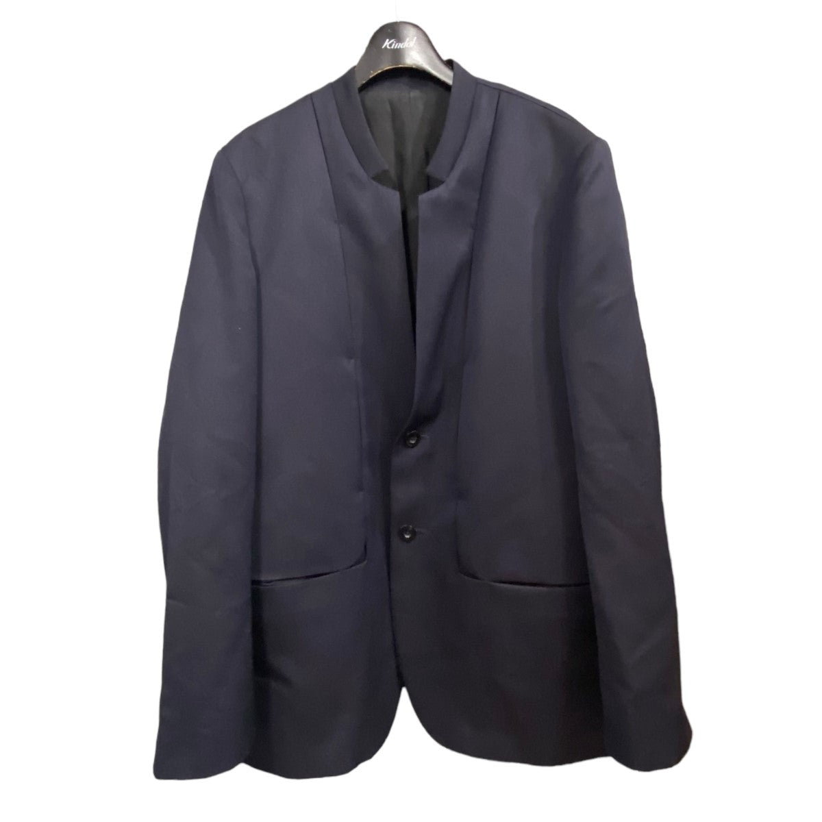 23AW｢LAPELLESSS CUTTING JACKET｣ ラベルレスカッティングジャケット