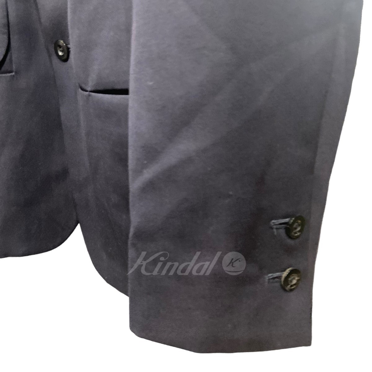 IRENISA 23AW｢LAPELLESSS CUTTING JACKET｣ ラベルレスカッティングジャケット 古着・中古-5枚目のアイテム画像