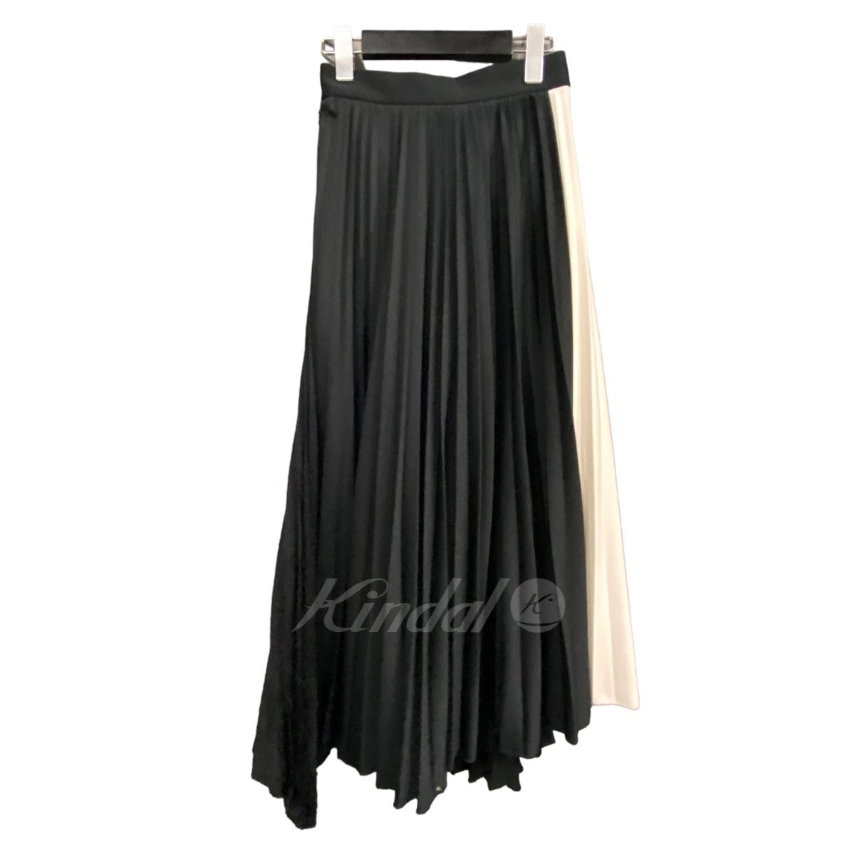 BASE MARK ｢Pleated Skirt｣ 切替プリーツスカート 古着・中古-2枚目のアイテム画像