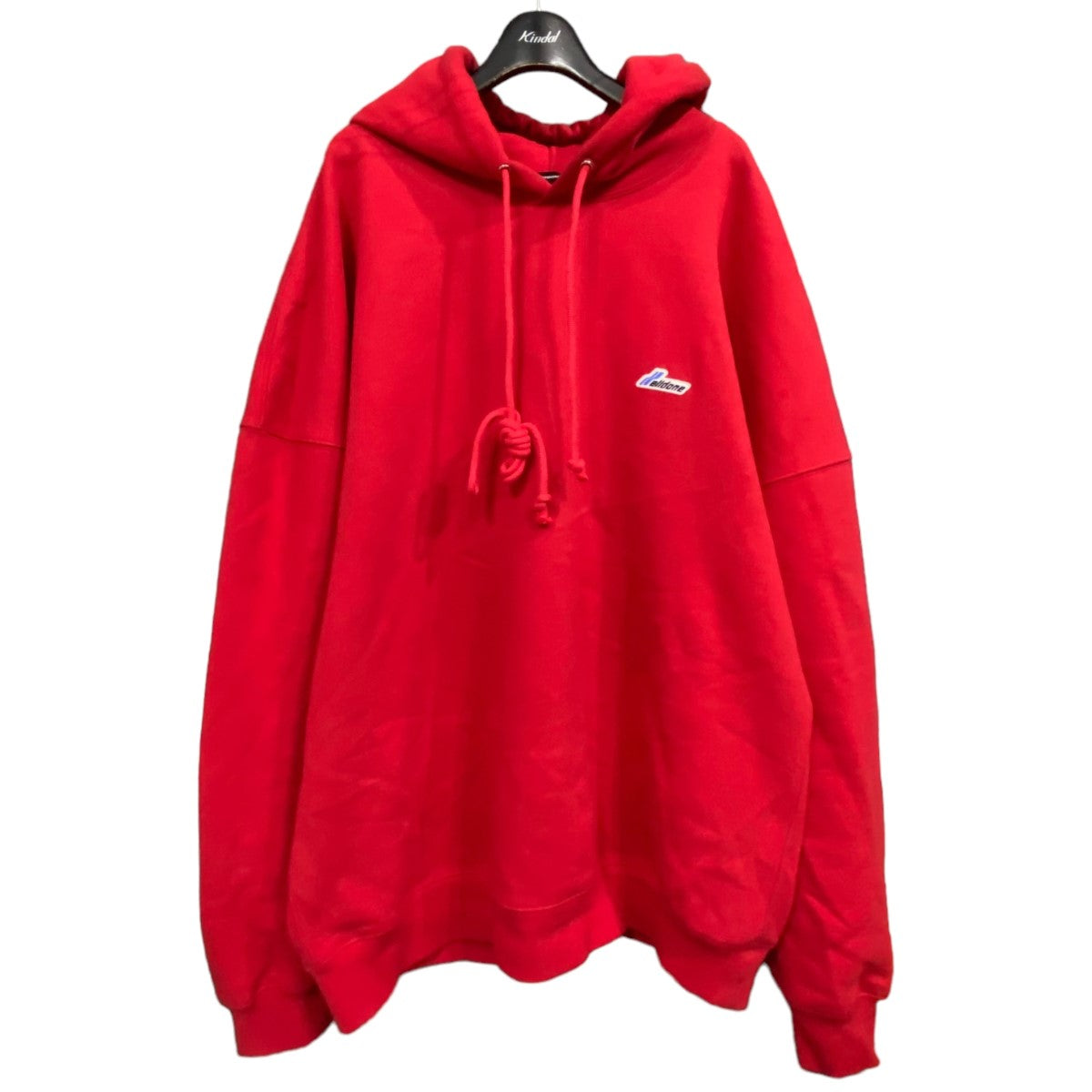 WE11DONE(ウェルダン) 21AW 「RED WD EMBROIDERED LOGO HOODIE」 パーカー WD-TP3-20-707-U-RD  レッド サイズ M｜【公式】カインドオルオンライン ブランド古着・中古通販【kindal】