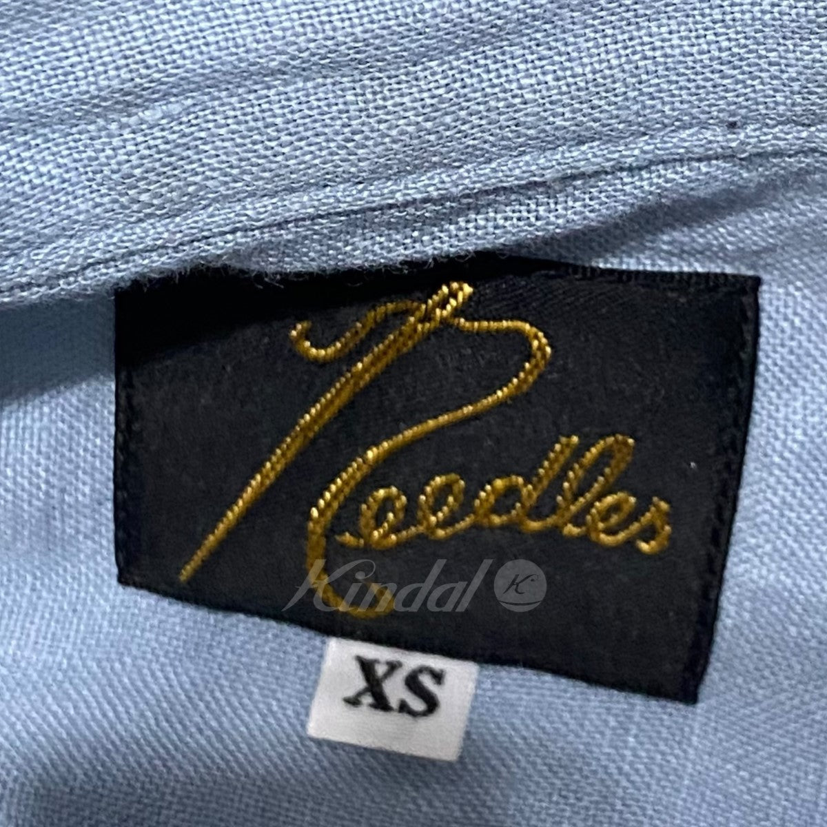 24SS「Band Collar EDW Shirt」スタンドカラーリネンシャツ