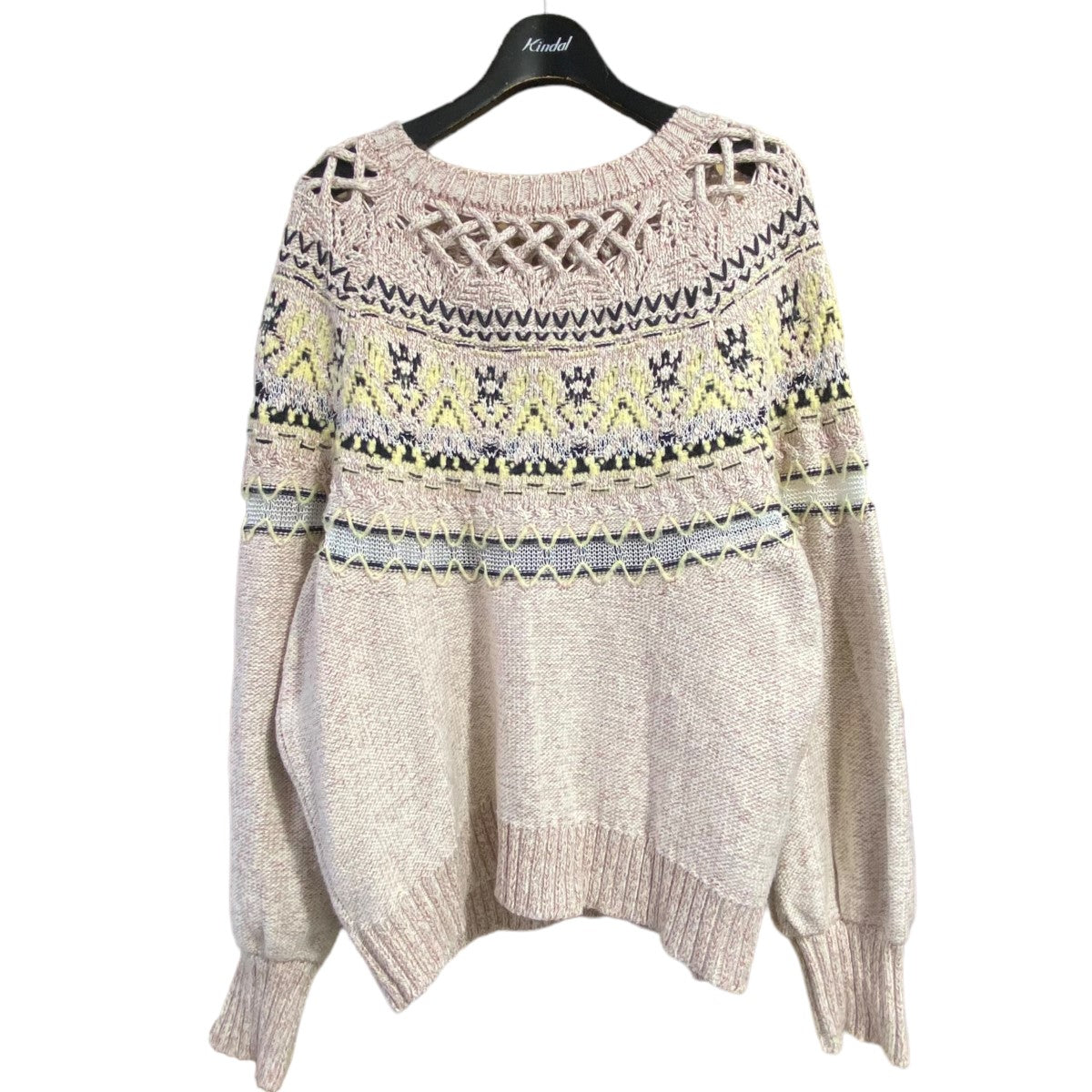 ｢Cotton Nordic Knit Pullover｣コットンノルディックニット