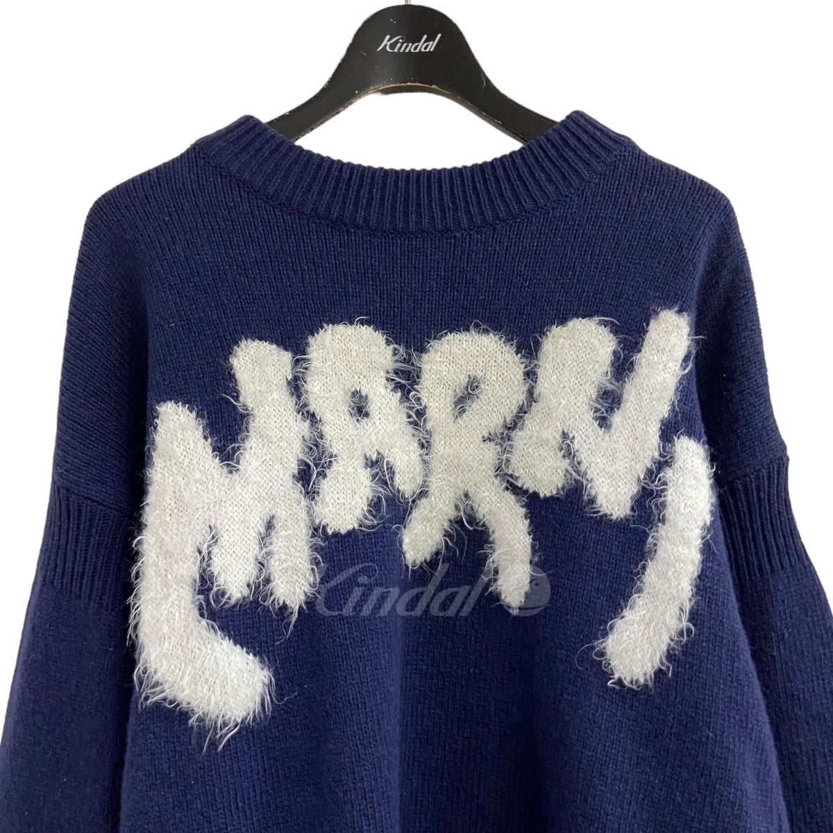 MARNI(マルニ) 22AW フロントロゴクルーネックニットセーター GCMG0262Q0 ネイビー サイズ 14｜【公式】カインドオルオンライン  ブランド古着・中古通販【kindal】